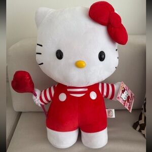 Hello Kitty Sanrio Gemmy Valentine's Day 22 Inch Greeter Plush